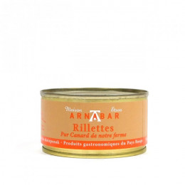 Rillettes pur canard Arnabar 125g