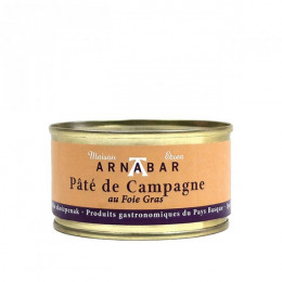 Pâté de campagne au foie gras Arnabar 125g