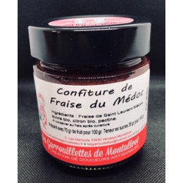 Confiture de Fraise Garriguette du Médoc 270 gr.