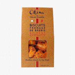 Biscuits - Fromage de Brebis et Piment d’Espelette