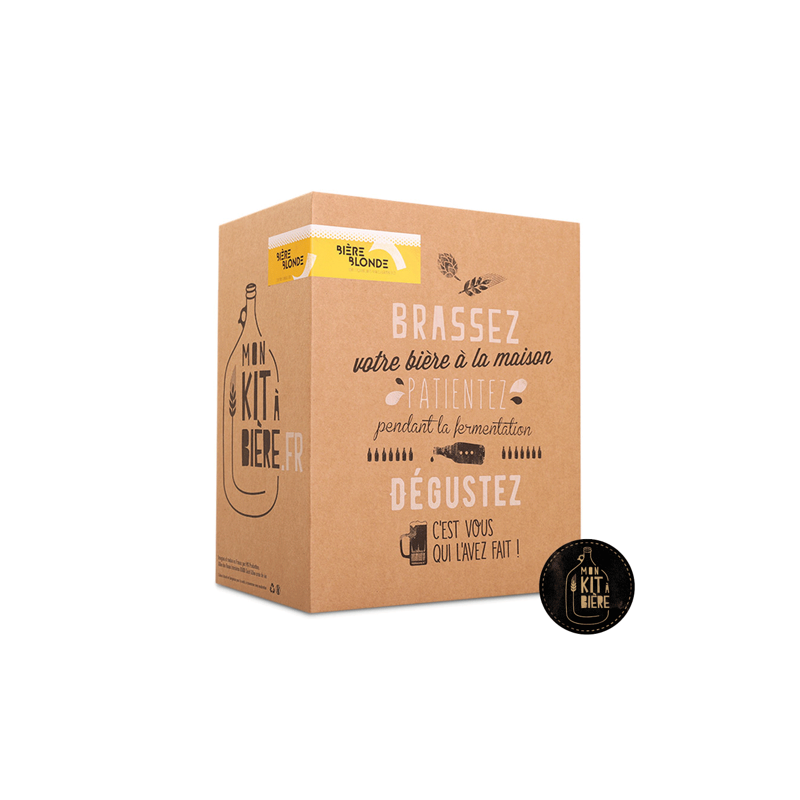 Kit complet de Brassage Artisanal Bière Blonde 5 litres - Epicerie fine la  délicieuse