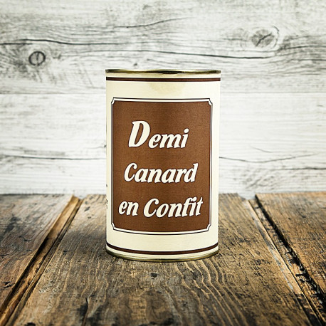 Confit ½ canard