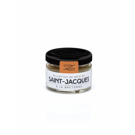 RILLETTES DE NOIX DE ST JACQUES À LA BRETONNE 30G