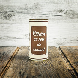 Rillettes de canard au foie gras Moulié 180g