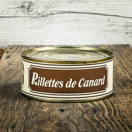Rillettes pur canard Moulié 250g
