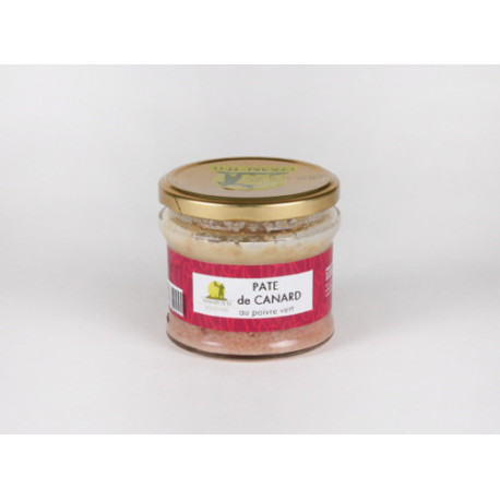 Pâté de canard au poivre vert