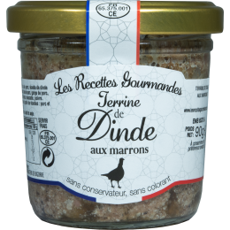 Terrine de Dinde aux marrons 90 g