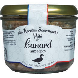 Pâté de canard aux cèpes
