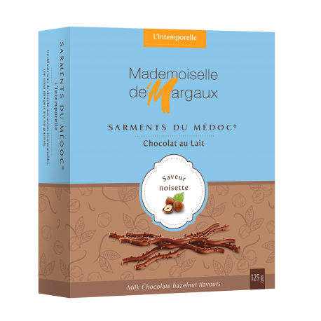 sarments du Médoc chocolat au lait noisette