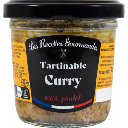 Tartinable de poulet au curry