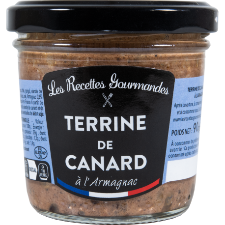 TERRINE DE CANARD À L’ARMAGNAC 90 g