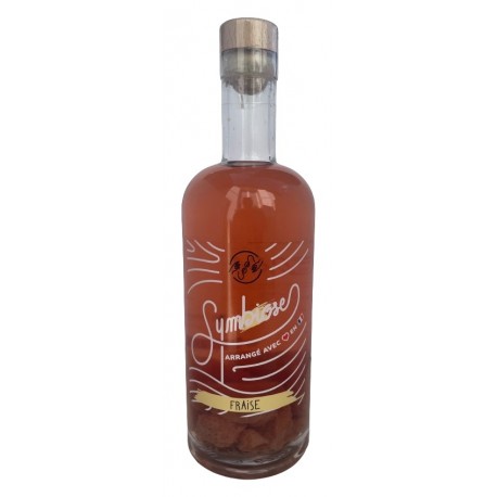 Rhum arrangé Symbiose à la fraise