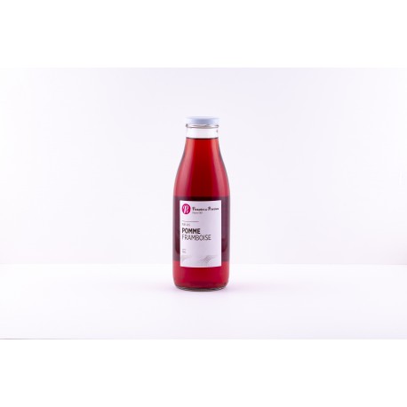 Pur jus de pomme framboise