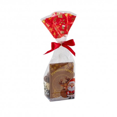 Poche de chocolat de Noel