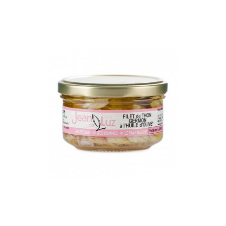 Filet de thon germon à l'huile d'olive