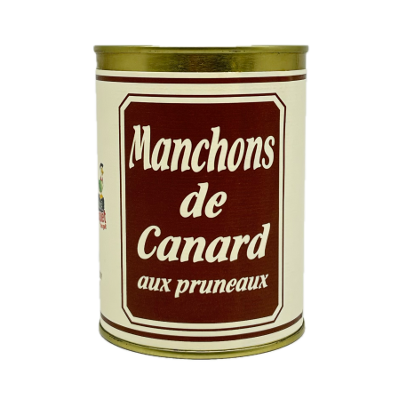 Manchons de canard aux pruneaux 500g