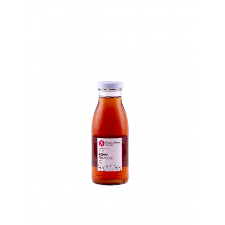 Pur jus de pomme framboise