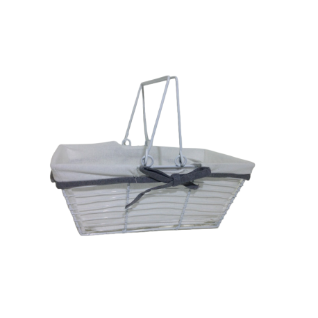 panière en fer blanc