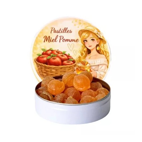Bonbons artisanaux saveur miel pomme