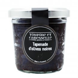 Tapenade d'olive noires 90g