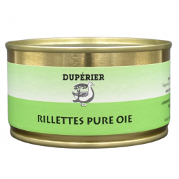 Rillettes pure d'oie Dupérier 190g