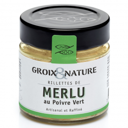 Rillettes de Merlu au Poivre vert 100g
