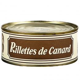 Rillettes pur canard Moulié 250g