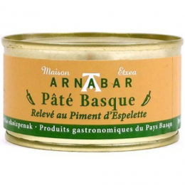 Pâté basque au piment d'Espelette Arnabar 125g