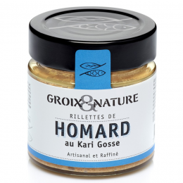 Rillettes de Homard bleu au Kari Gosse 100g
