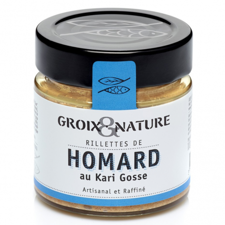 Rillettes de Homard au Kari Gosse