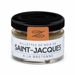 Rillettes de noix de St Jacques à la Bretonne 30g
