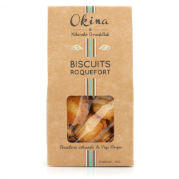Biscuits au Roquefort et Ossau Iraty