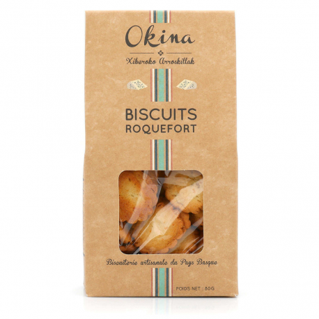 Biscuits au Roquefort et Ossau Iraty
