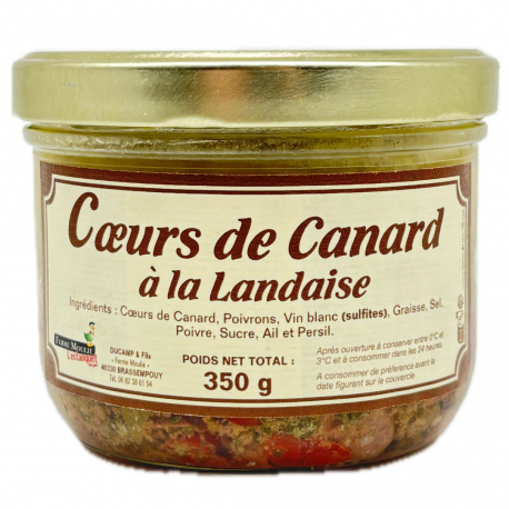 Coeur de canard à la Landaise