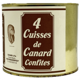 Confit de canard 4 cuisses
