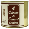 4 cuisses de canard confites
