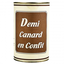 Confit ½ canard