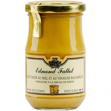 Moutarde de Dijon au miel et au vinaigre Balsamique 210 g