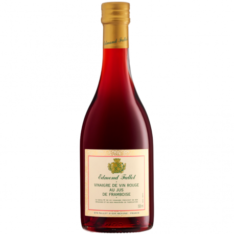 Vinaigre de vin rouge au jus de framboise
