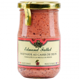 Moutarde au cassis de Dijon et vin blanc