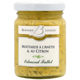 Moutarde à l’aneth et citron