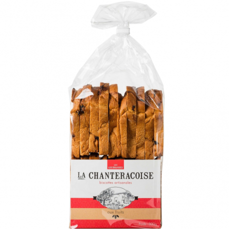 Biscottes gourmandes aux fruits