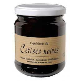 Confiture de cerises noires