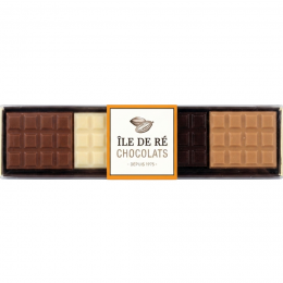 Assortiment de mini tablettes de chocolat 100g