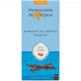 Sarments du Médoc au chocolat au lait et caramel
