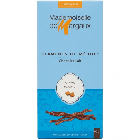 Sarments du Médoc au chocolat au lait et caramel