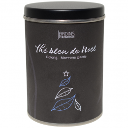 thé bleu de Noel