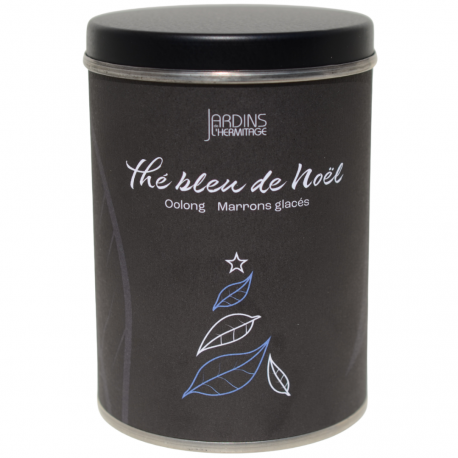 thé bleu de Noel