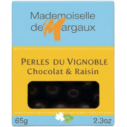 Perles du vignoble chocolat & Raisin 65g