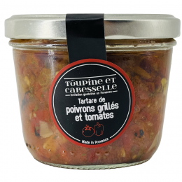 Tartare de poivrons grillés et tomates 170g